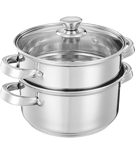 Buy amway Stainless Steel Queen Cookware (Metallic)-Set of 5
